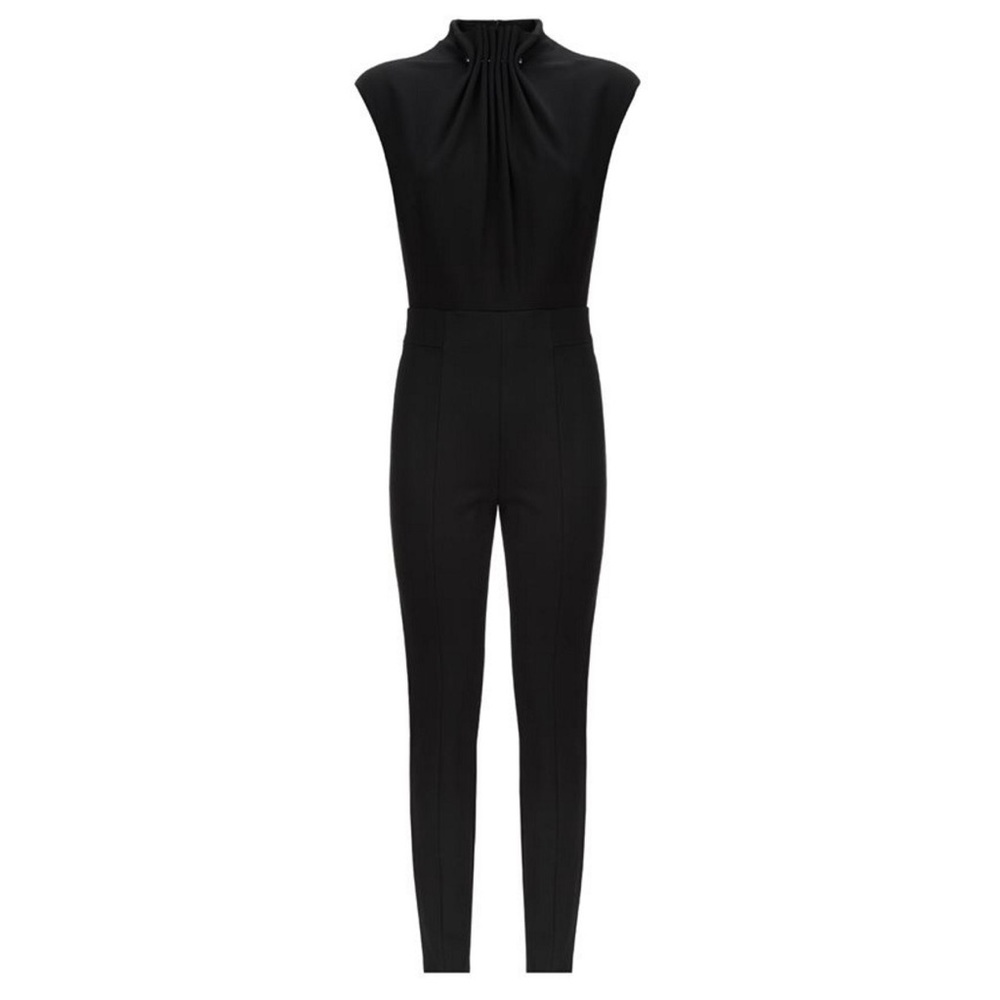 Escada Taxiss Pleated Jumpsuit